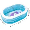 Basen dmuchany brodzik dla dzieci owalny 163x109x46 cm INTEX 57482-1274477