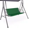Siedzisko podkład do huśtawki ogrodowej 127x100 cm zielone MultiGarden-1275037