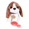 Pluszowy piesek w torebce beagle maskotka dla dziecka + szczotka do pielęgnacji-1277016