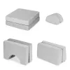 Fotel modułowy dla dzieci DIY 8 miękkich poduch składany - szary ECOTOYS-1272475