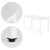 Stół do kuchni jadalni dla 4-5 osób biurko komputerowe 120x60 cm biały ModernHome-1276636