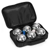 Zestaw do gry w bule kule boules petanque 6 szt. + etui i akcesoria-1277299