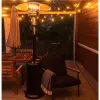 Ogrzewacz parasol gazowy grzejnik 13 kW szklany na ogród patio reduktor wąż pokrowiec MultiGarden-1273706