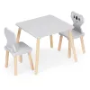 Zestaw mebli dla dzieci stolik + 2 krzesła koala ECOTOYS-1276443