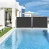 Podwójna markiza 300x300x180 cm przeciwsłoneczna boczna parawan roleta antracyt MultiGarden-1274523