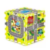 Mata piankowa dla dzieci miasto 9 elementów 90,5x90,5 cm IPLAY-1271996