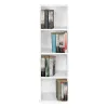Nowoczesny regał szafka biała 4 półki loft ModernHome-1270415