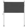 Markiza zaciskowa rozporowa roleta zwijana na korbkę regulacja wysokości antracyt MultiGarden-1274528