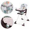 Fotelik krzesełko do karmienia dzieci składane + zabawki ECOTOYS-1276754