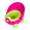 Nocnik toaleta sedes dla dzieci wyjmowany wkład antypoślizgowe nóżki różowo-zielony ECOTOYS-1273355