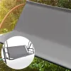 Siedzisko podkład do huśtawki ogrodowej 120x93 cm szare MultiGarden-1272394