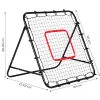 Rebounder do piłki nożnej trenażer piłkarski bramka do odbijania piłki 100x100 cm MultiGarden-1274761