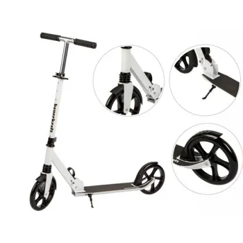 Hulajnoga miejska dla dzieci i młodzieży składana regulacja wysokości 95-105 cm koła 200 mm-1275878