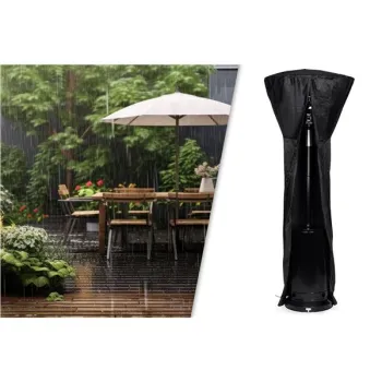 Ogrzewacz parasol gazowy grzejnik 13 kW szklany na ogród patio reduktor wąż pokrowiec MultiGarden-1273708