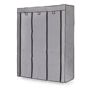 Szafa tekstylna duża materiałowa garderoba z półkami na ubrania i buty ModernHome-1270637