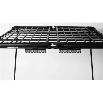 Suszarka na pranie odzież bieliznę stojąca rozsuwana balkonowa 27 metrów czarna-1274231