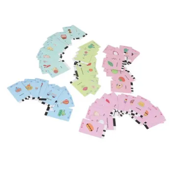 Zabawka interaktywna edukacyjna robot nauka rysowania fiszki mazaki niebieski-1279497