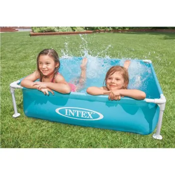Basen stelażowy kwadratowy brodzik dla dzieci 122x122x30 cm INTEX 57173-1273948