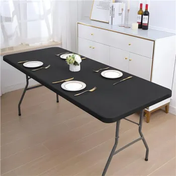 Stół cateringowy 180 cm składany w walizkę czarny MultiGarden-1273810