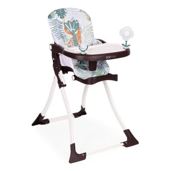 Fotelik krzesełko do karmienia dzieci składane + zabawki ECOTOYS-1276752