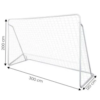 Bramka piłkarska z siatką do piłki nożnej 300x200 cm MultiGarden-1272095