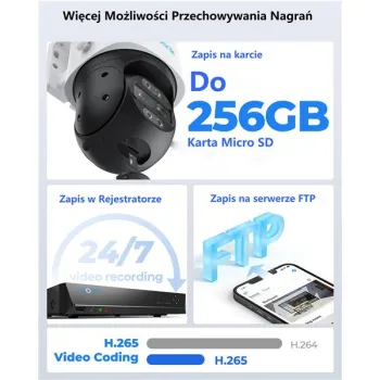 Kamera IP Reolink Trackmix WIFI OBROTOWA SERIES W760-1279792