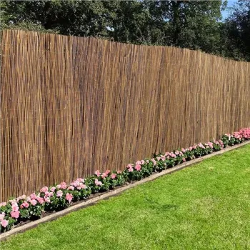 Dwustronna mata bambusowa 150x500 cm na balkon taras ogrodzenie naturalna MultiGarden-1274866