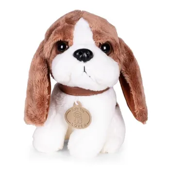 Pluszowy piesek w torebce beagle maskotka dla dziecka + szczotka do pielęgnacji-1277015