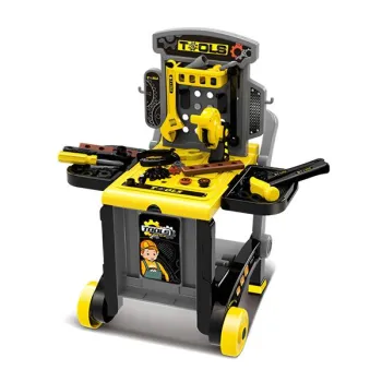 Warsztat majsterkowicza dla dzieci 3w1 z narzędziami składany-1272183