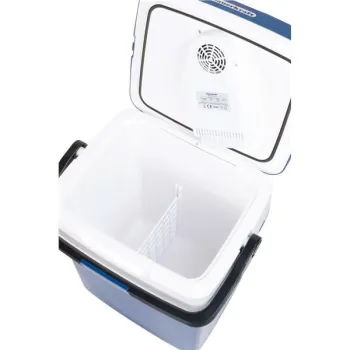 Lodówka turystyczna przenośna samochodowa 29L 220-240V DC12V funkcja grzania wkład gratis niebieska-1274340
