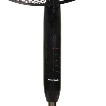 Wentylator podłogowy wiatrak stojący 45W 3 tryby pracy 5 łopatek timer pilot-1275264