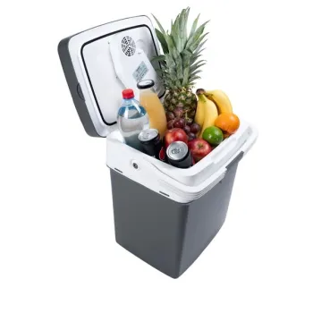 Lodówka turystyczna przenośna samochodowa 29L 220-240V DC12V funkcja grzania wkład gratis grafitowa-1274326