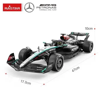 Samochód zdalnie sterowany Mercedes AMG F1 W15 E R/C skala 1:12 Rastar 10250-1275835