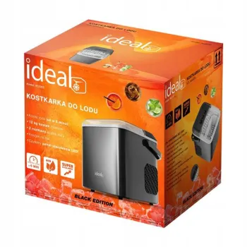Kostkarka do lodu domowa maszyna do kostek kuszony lód 12 kg 100W IDEAL-1275614