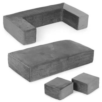 Sofa modułowa składana dla dzieci DIY 4 miękkie poduchy - szara ECOTOYS-1276166