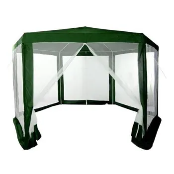Namiot pawilon ogrodowy handlowy 2x2x2 m z moskitierą zielony MultiGarden-1273980
