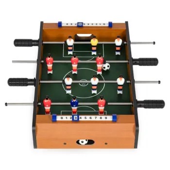 Piłkarzyki stołowe mini dla dzieci dwie piłki-1270759