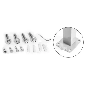 Składana markiza 300x180 cm boczna roleta parawan do ogrodu na taras beżowa MultiGarden-1271854