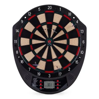 Elektroniczna tarcza do darta gry w rzutki lotki tablica LCD 41 cm 26 gier zestaw 6 rzutek-1277251