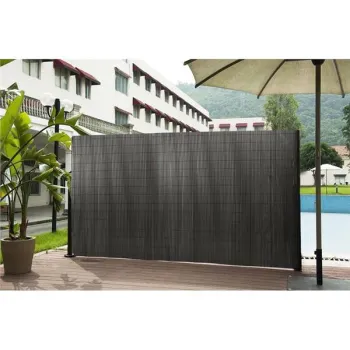 Dwustronna mata bambusowa 150x300 cm na balkon taras ogrodzenie antracyt MultiGarden-1274846