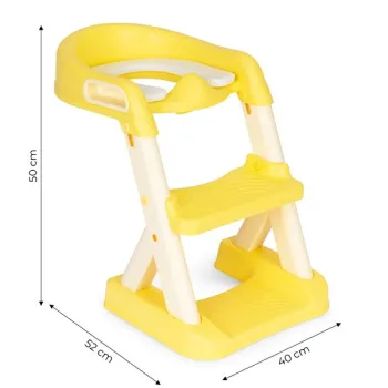 Nakładka na toaletę ze schodkami drabinką dla dzieci ECOTOYS-1270378