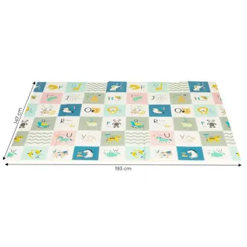 Mata piankowa edukacyjna dwustronna składana duża torba ECOTOYS-1270922