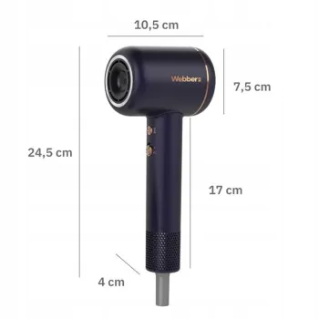 Suszarka do włosów 3w1 z jonizacją i regulacją 1600W VENTA WEBBER-1272725