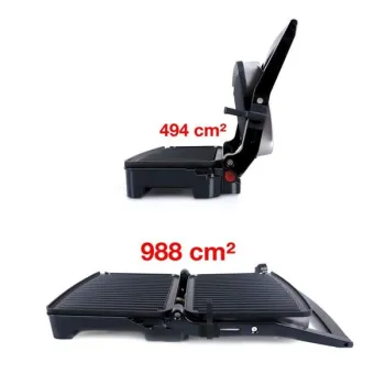 Grill kontaktowy GK150 FLAAT ELDOM panini 2000W-1270691
