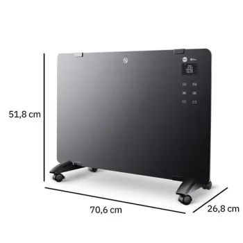 Grzejnik konwektorowo-radiacyjny Eldom HC500C 1500 W-1272979