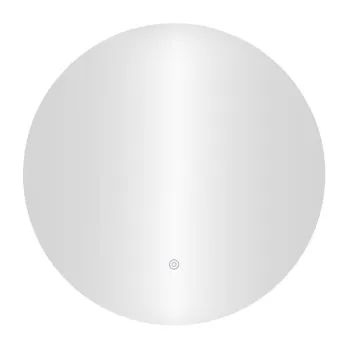 Lustro łazienkowe LED okrągłe ścienne 60 cm 3 barwy włącznik dotykowy ModernHome-1276785