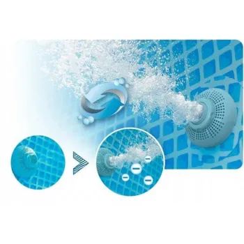 Pompa filtrująca do basenu 3785 L/h filtr + elementy instalacyjne INTEX 26638-1274422