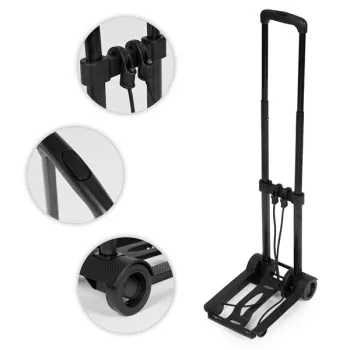 Wózek transportowy magazynowy składany ręczny młynarka 30 kg ModernHome-1277587