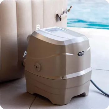 Nadmuchiwane SPA basen z hydromasażem 6 os. 216x71 cm akcesoria premium INTEX 28428-1273885