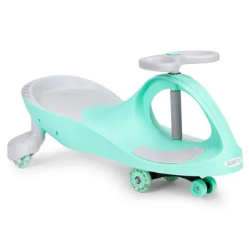 Jeździk grawitacyjny pojazd dla dzieci koła LED zielony ECOTOYS-1272421